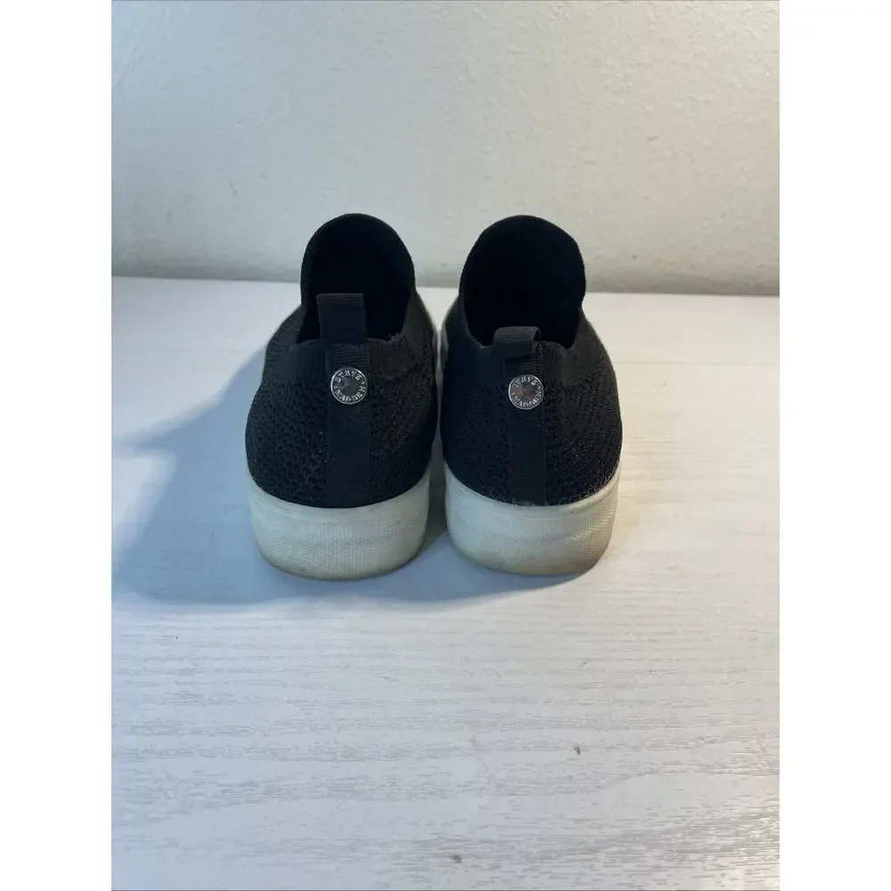Steve Madden Daray Slip On Mesh Shoes Black Men’s US 8.5